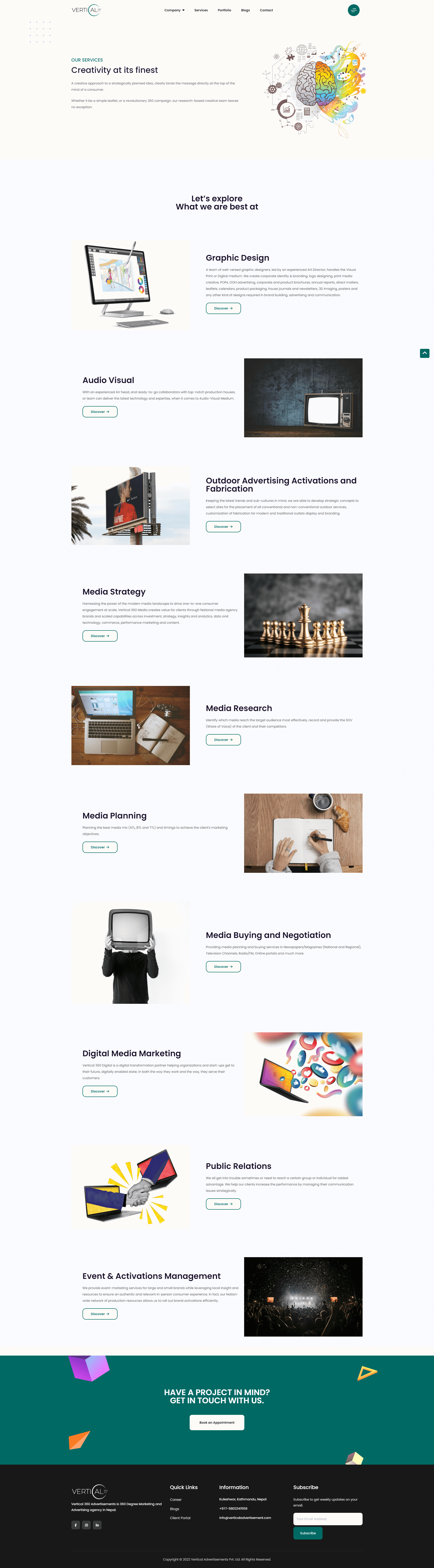 Service Page - Vertical 360 Ads